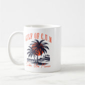 Golf von Kuba USA Mexiko Kaffeetasse (Links)