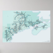 Golf von Maine 20 x 30 Poster (Vorne)