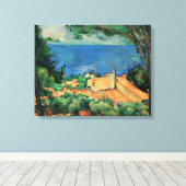 Golf von Marseille Von Estaque aus gesehen von Pau Leinwanddruck (Insitu (Holzboden))