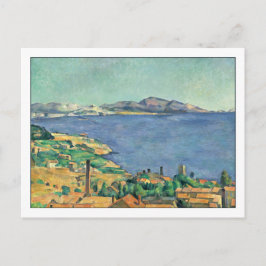 Golf von Marseille von Paul Cezanne Postkarte