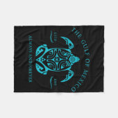 Golf von Mexiko 1550 Fleecedecke (Vorderseite (Horizontal))