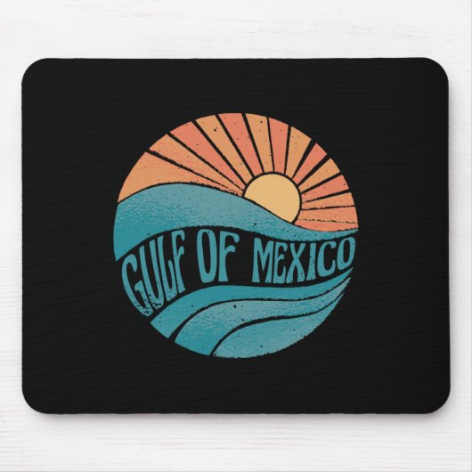 Golf von Mexiko 9 Mousepad (Vorne)