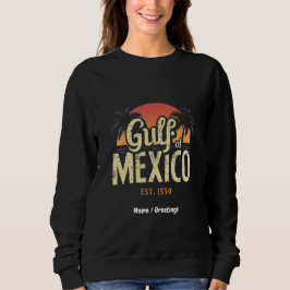 Golf von Mexiko am meisten. 1550 Retro Beach Vibe  Sweatshirt