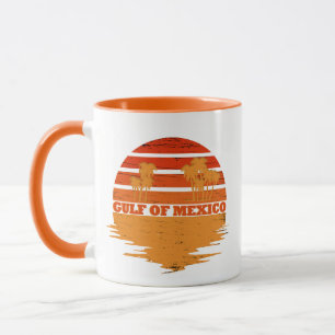 Golf von Mexiko bleib salzig vintage Tasse