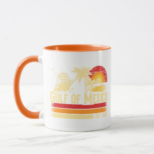 Golf von Mexiko bleib salzig vintage Tasse