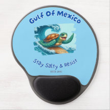 Golf von Mexiko Bleibe Salty & Resist Mouse Pad