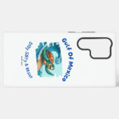 Golf von Mexiko, Bleibe Salty & Resist Samsung Fal Galaxy Hülle (Rückseite (Horizontal))