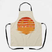 Golf von Mexiko bleibe salzig Vintag Schürze (Vorderseite)