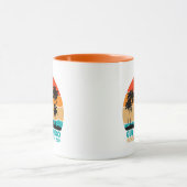 Golf von Mexiko bleibe salzig Vintag Tasse (Zentrum)