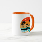 Golf von Mexiko bleibe salzig Vintag Tasse (VorderseiteRechts)