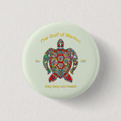 Golf von Mexiko Button (Vorderseite)