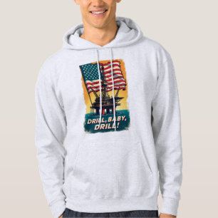 Golf von Mexiko - Drill Baby Drill Vintage politis Hoodie