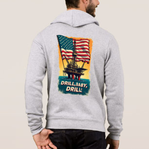 Golf von Mexiko - Drill Baby Drill Vintage politis Hoodie
