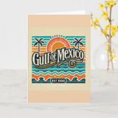 Golf von Mexiko Est 1550 Karte (Gelbe Blume)