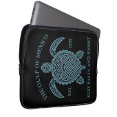 Golf von Mexiko ESTD 1550 Bleibe Salty and Resist Laptopschutzhülle (Vorne Rechts)