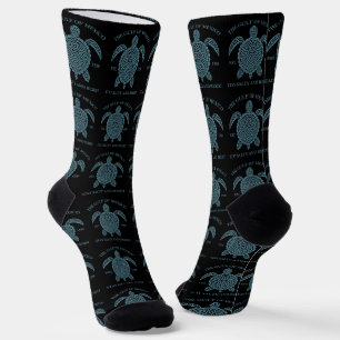 Golf von Mexiko ESTD 1550 Bleibe Salty and Resist Socken