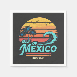 Golf von Mexiko Forever Vintag Beach Mexikanischer Serviette