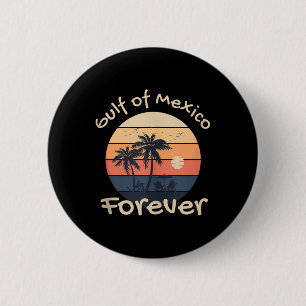 Golf von Mexiko für immer - Anti-Trump Design Tank Button