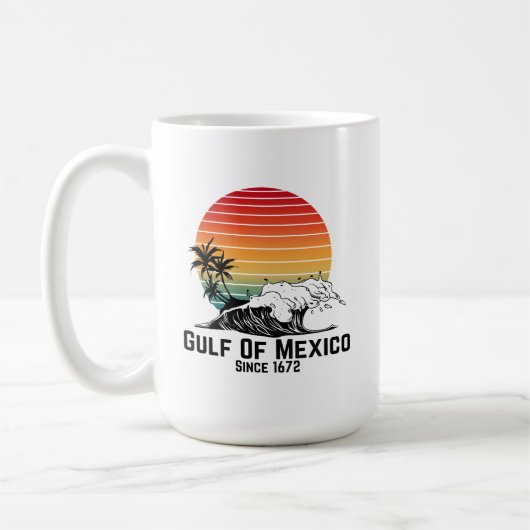 Golf von Mexiko Kaffeetasse (Links)