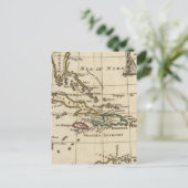 Golf von Mexiko, Karibische Inseln Postkarte (Stehend Vorderseite)