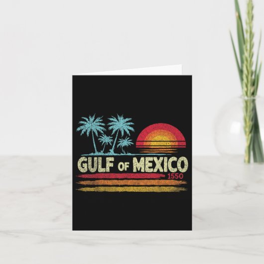 Golf von Mexiko Karte (Vorderseite)