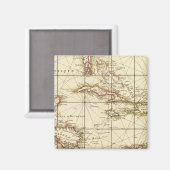 Golf von Mexiko Magnet (Vorderseite/Rückseite)