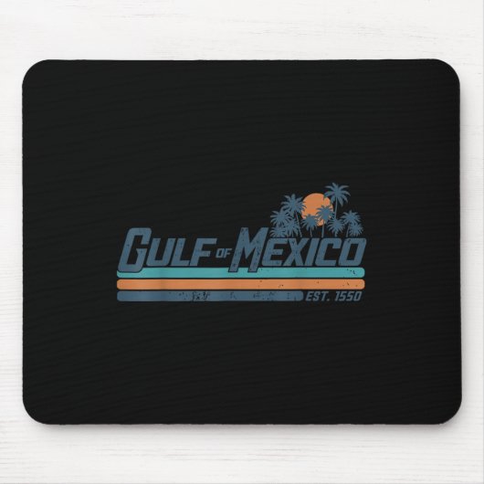 Golf von Mexiko Mousepad (Vorne)