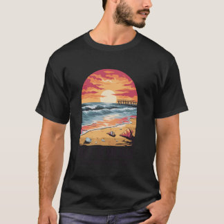 Golf Von Mexiko Ozeanbecken Touristenort Reise T-Shirt