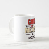 Golf von Mexiko-Parodie mit Vintagen Kaffeetasse (Vorderseite Links)