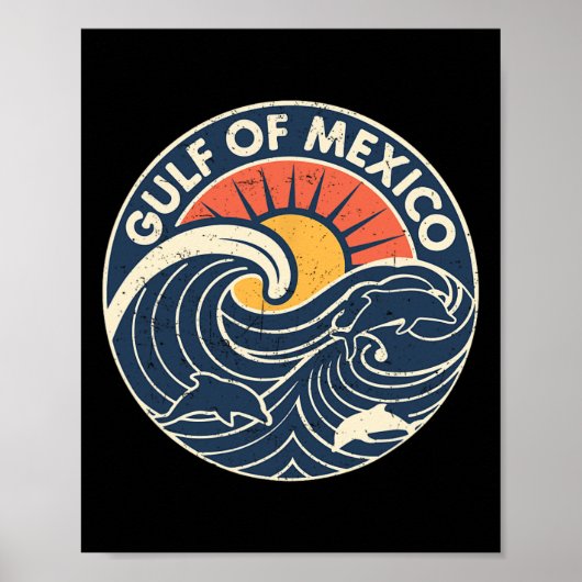 Golf von Mexiko Poster (Vorne)