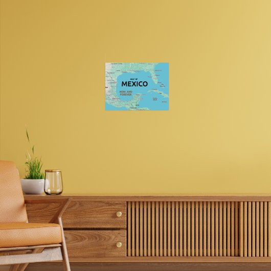 Golf von Mexiko Poster (Wohnzimmer 2)