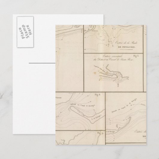 Golf von Mexiko Postkarte (Vorne/Hinten)