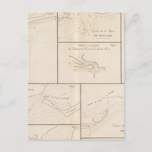 Golf von Mexiko Postkarte (Vorderseite)