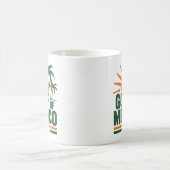 Golf von Mexiko Retro Travel Souvenir Kaffeetasse (Mittel)