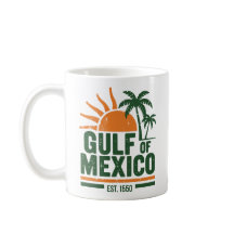 Golf von Mexiko Retro Travel Souvenir