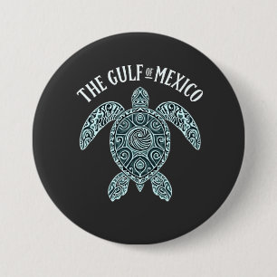 Golf von Mexiko Schildkrötensee Latino Button