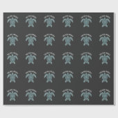 Golf von Mexiko Schildkrötensee Latino Geschenkpapier (Flach)