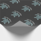 Golf von Mexiko Schildkrötensee Latino Geschenkpapier (Ecke)