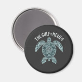 Golf von Mexiko Schildkrötensee Latino Magnet (Vorderseite/Rückseite)