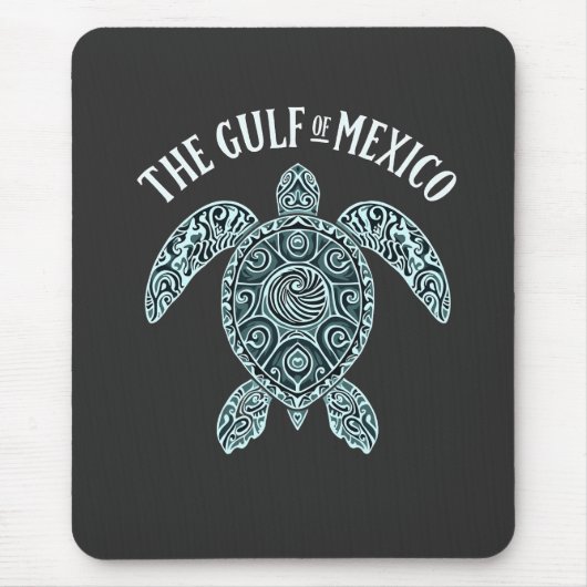 Golf von Mexiko Schildkrötensee Latino Mousepad (Vorne)