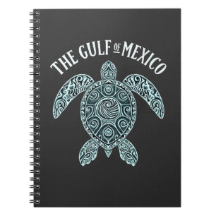 Golf von Mexiko Schildkrötensee Latino Notizblock