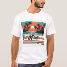 Golf von Mexiko Seit 1550 Retro Beach T-Shirt