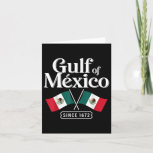 Golf von Mexiko seit 1672 Trump 2025 Retro Vintage Karte