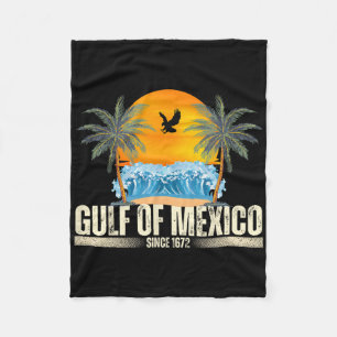 Golf von Mexiko seit 1672 Vintager Beach Golf von Fleecedecke