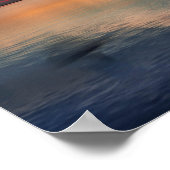 Golf von Mexiko Sunset Poster (Ecke)