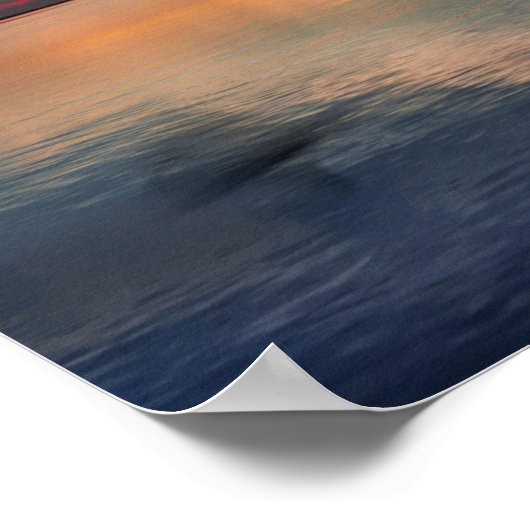 Golf von Mexiko Sunset Poster (Ecke)