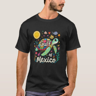 Golf von Mexiko T-Shirt I Mexikanisches Schildkröt