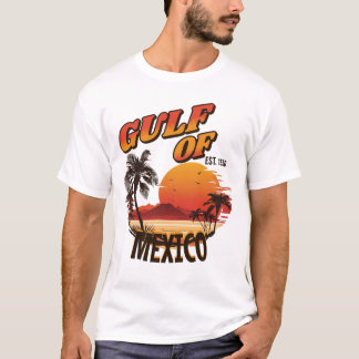 Golf von Mexiko T - Shirt Mexiko Geschenk für Mexi