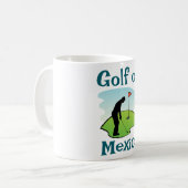 Golf von Mexiko-Tasse Kaffeetasse (Vorderseite Links)