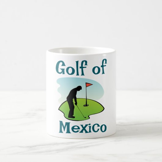 Golf von Mexiko-Tasse Kaffeetasse (Mittel)